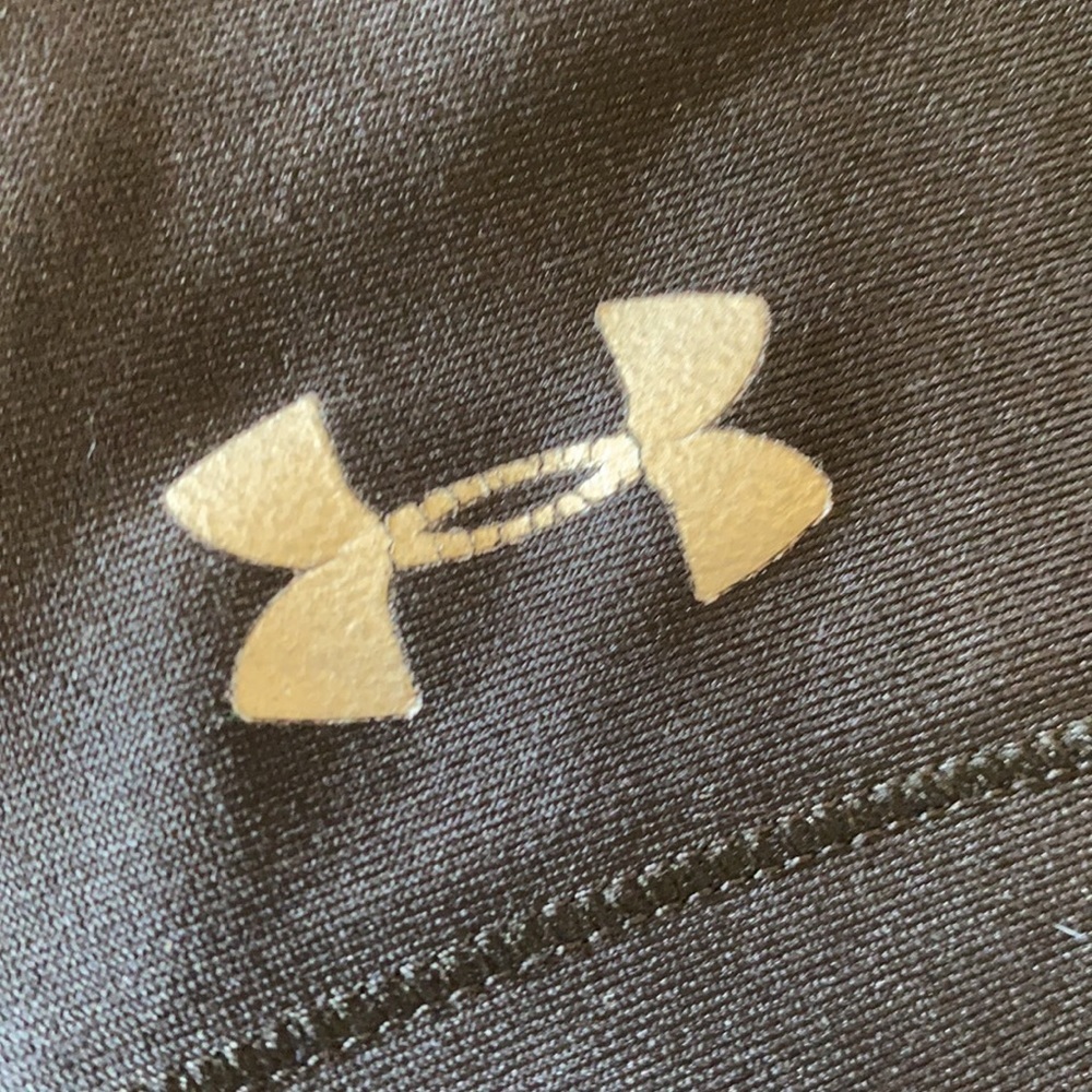 Under Armour black compression shorts sz M - Picture 4 of 4